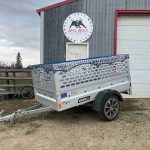 2025 Sunlite mini cargo dump trailer