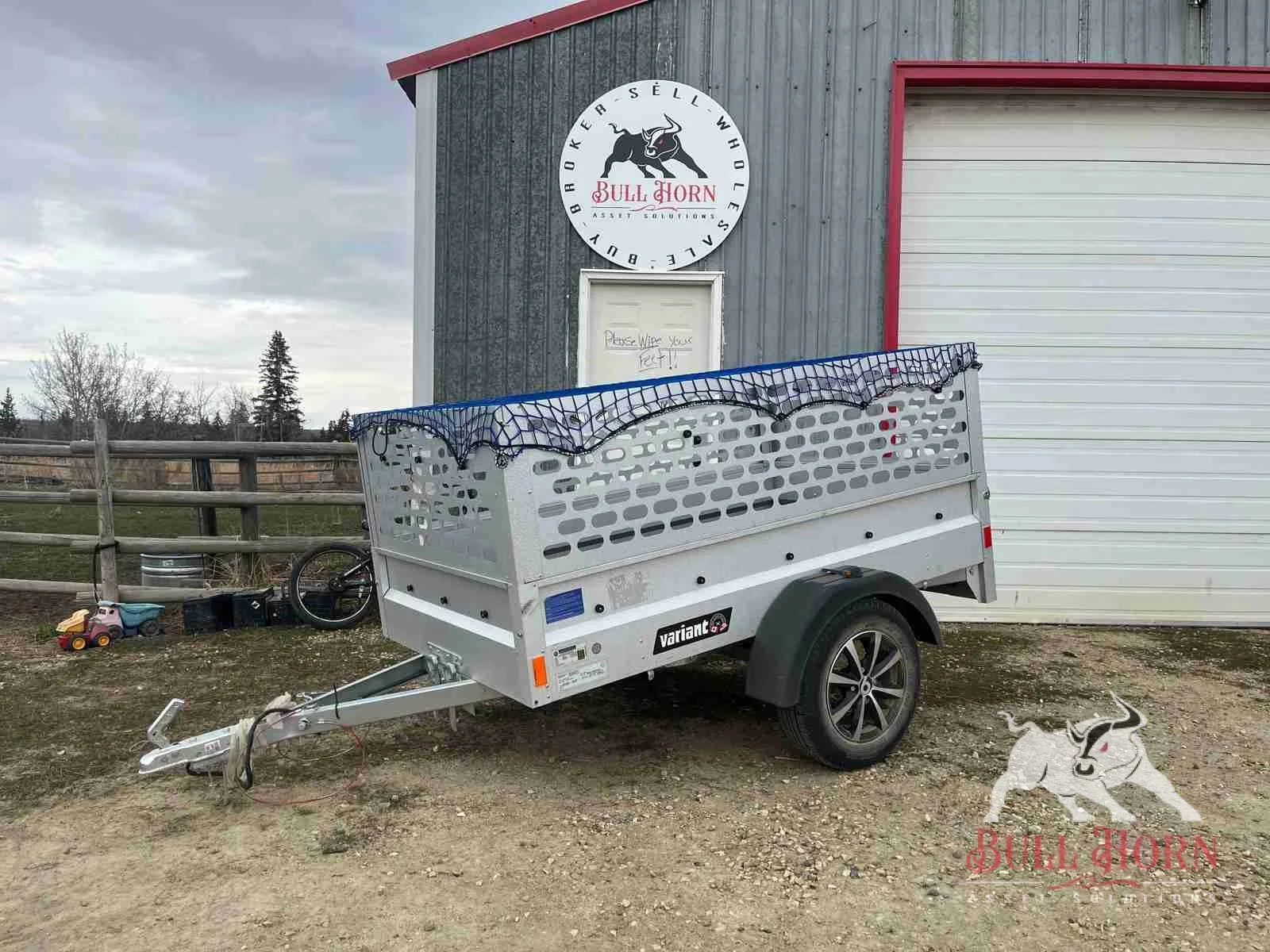 2025 Sunlite mini cargo dump trailer