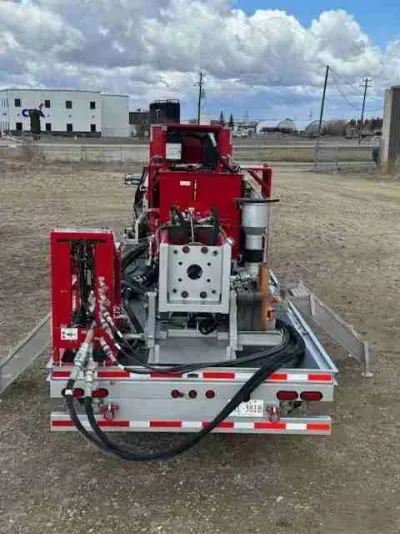 Mini Stand Alone Snubbing Units w/ 2019 Ford F550 Haul Truck