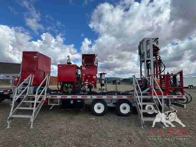 Mini Stand Alone Snubbing Units w/ 2019 Ford F550 Haul Truck