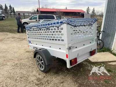 2025 Sunlite mini cargo dump trailer