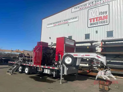Mini Stand Alone Snubbing Units w/ 2019 Ford F550 Haul Truck