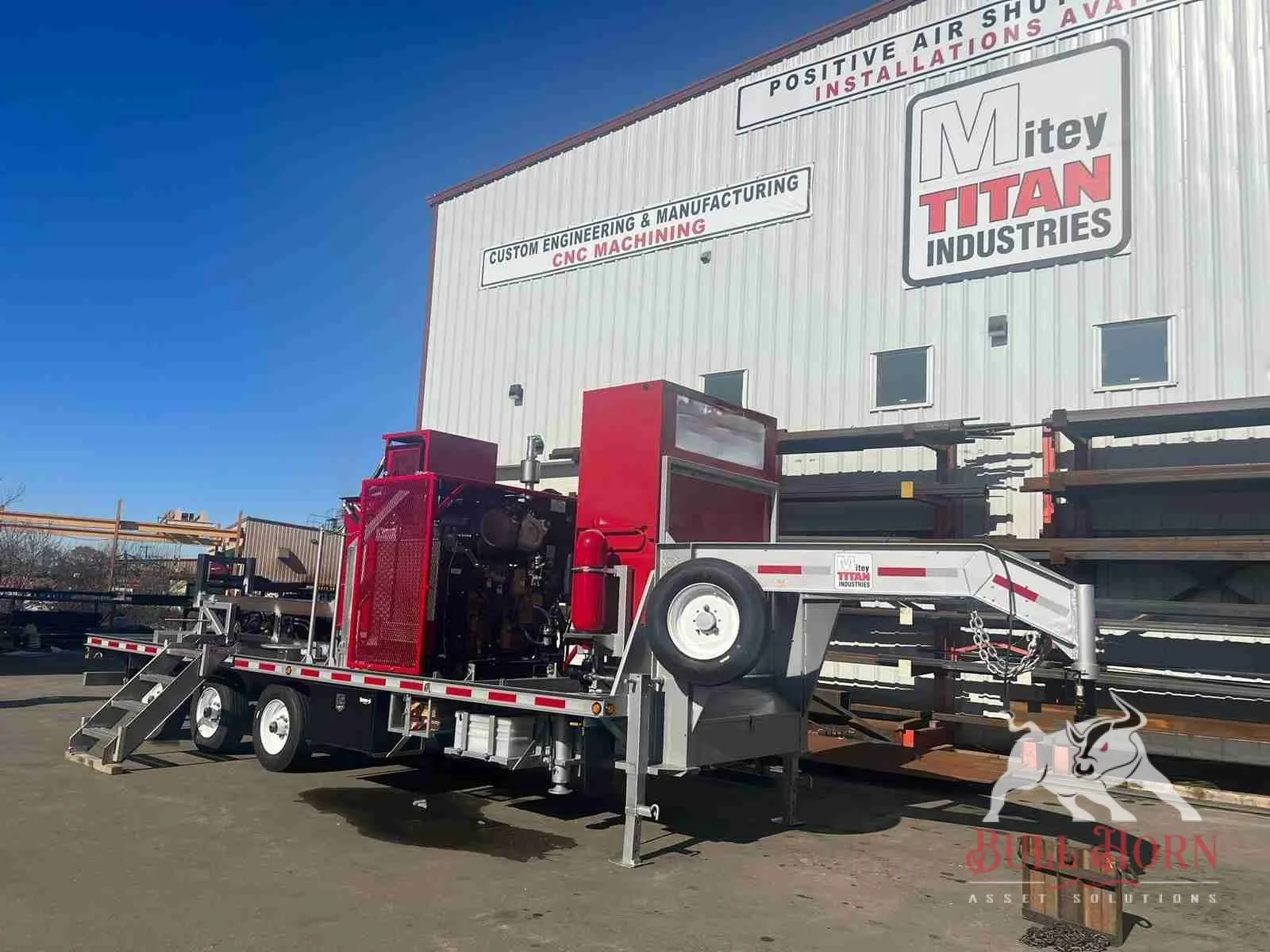 Mini Stand Alone Snubbing Units w/ 2019 Ford F550 Haul Truck