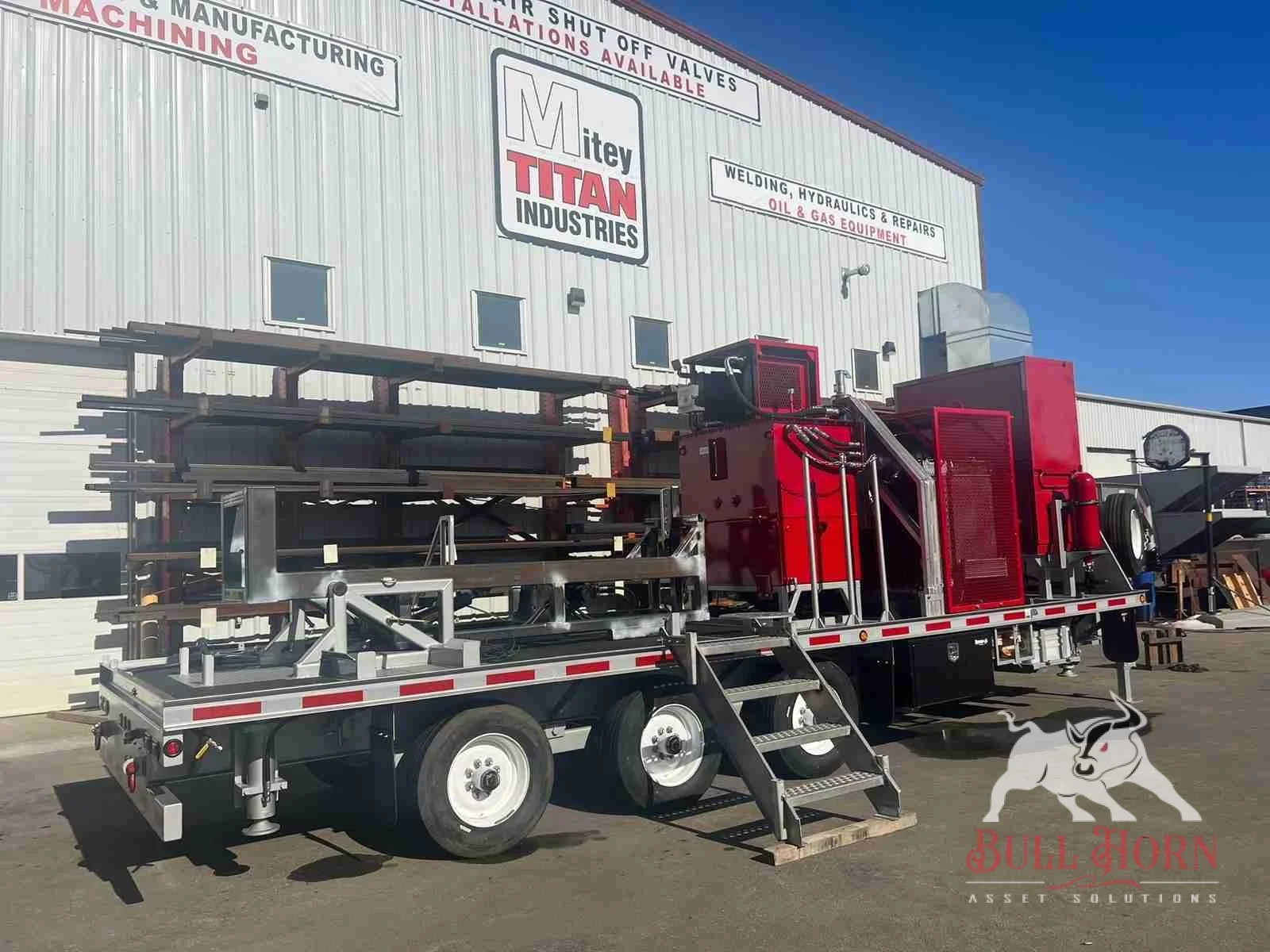 Mini Stand Alone Snubbing Units w/ 2019 Ford F550 Haul Truck