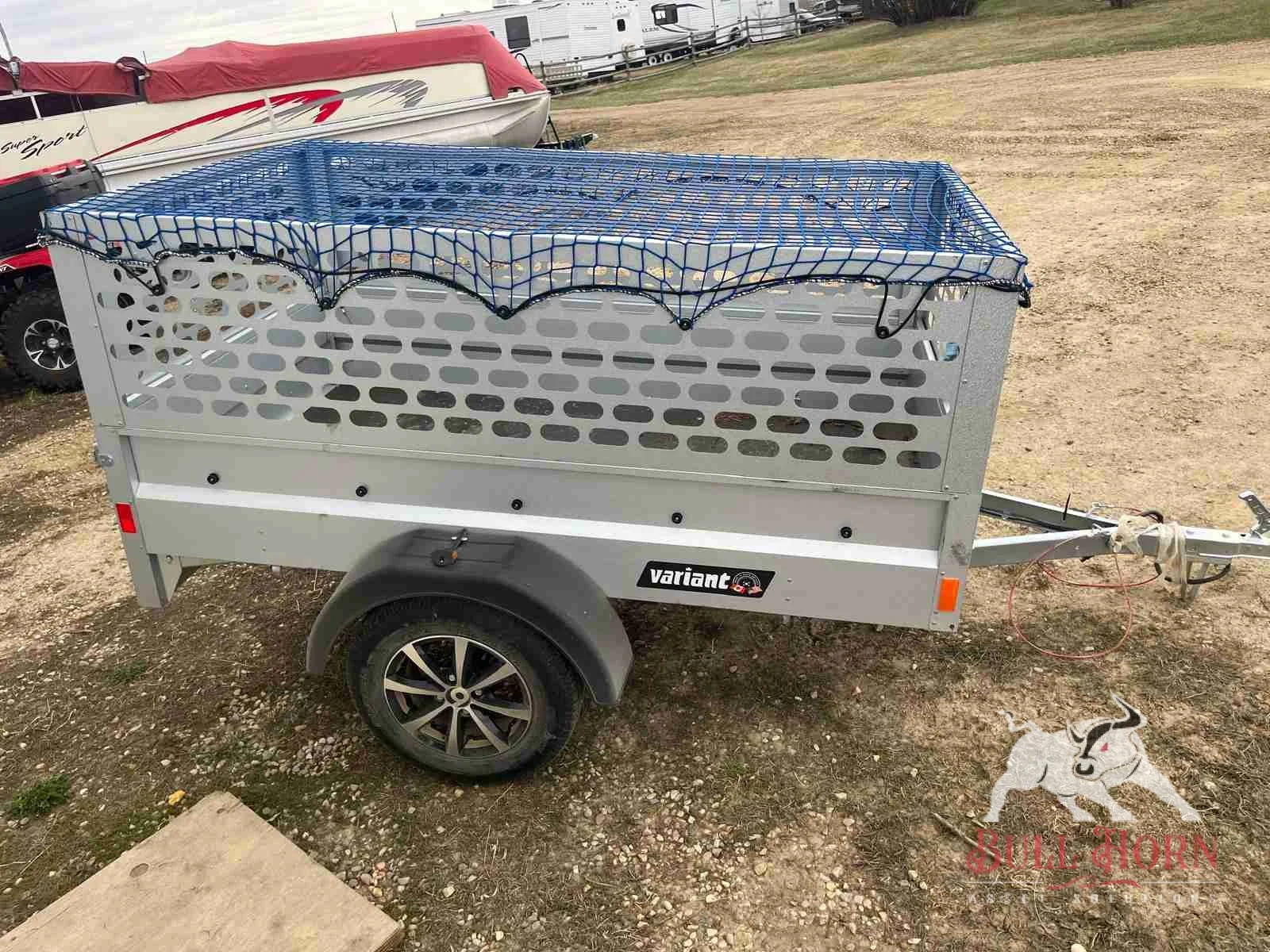 2025 Sunlite mini cargo dump trailer