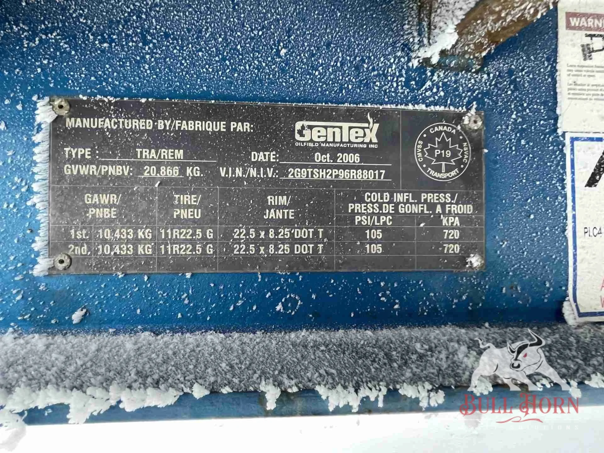 2006 Gentex Mud Tank