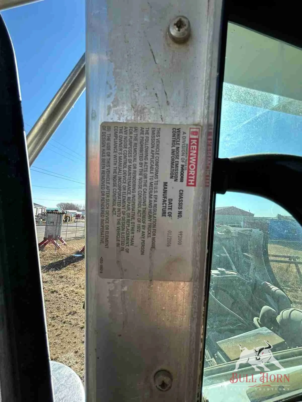 2006 KENWORTH C500B