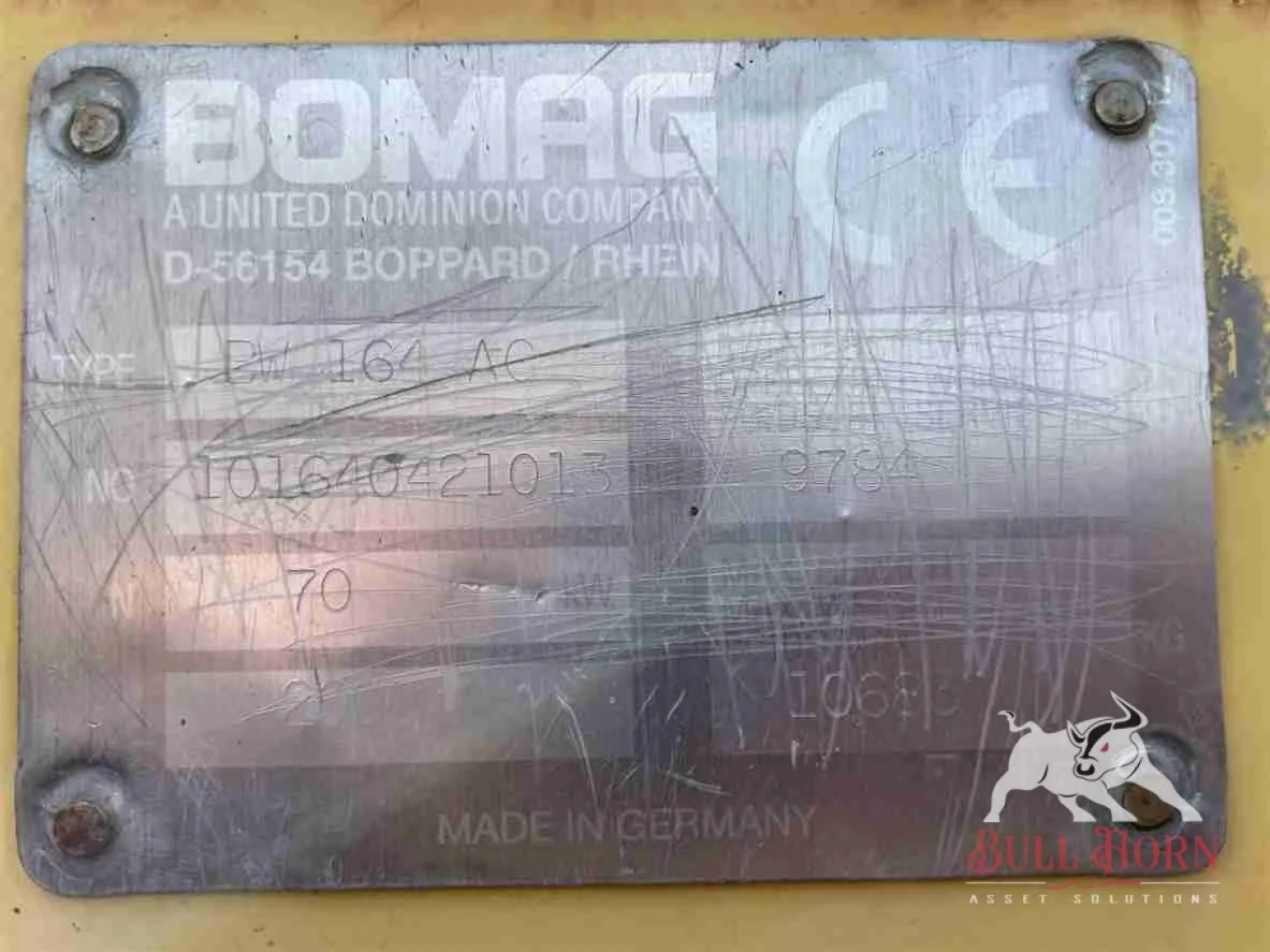 2002 Bomag Compactor