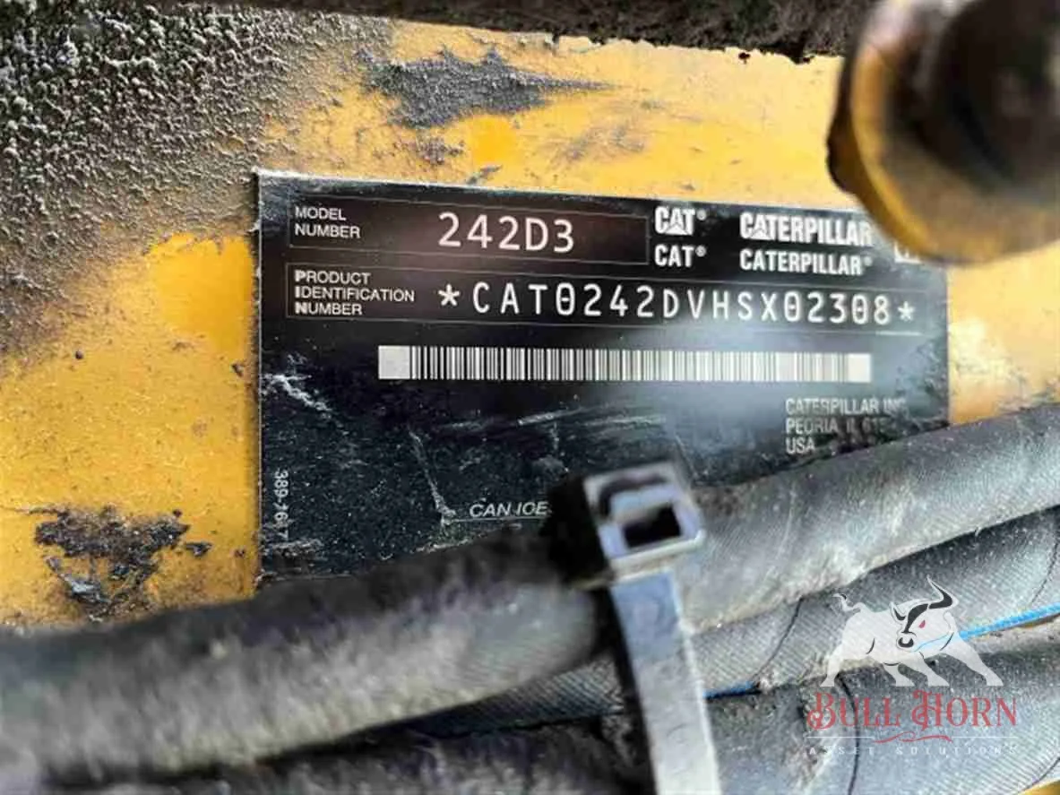 2022 CAT 242D3 Skid Steer